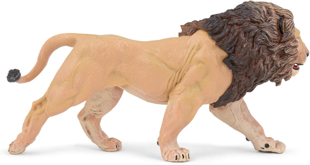 Figura León Africano Pintada A Mano papo