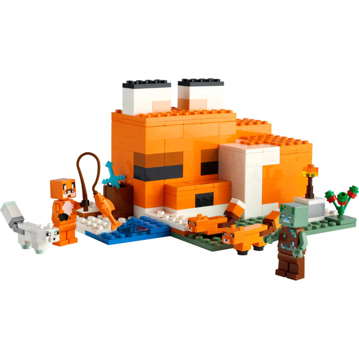 Lego Construcción El Refugio 193 Piezas para Niños