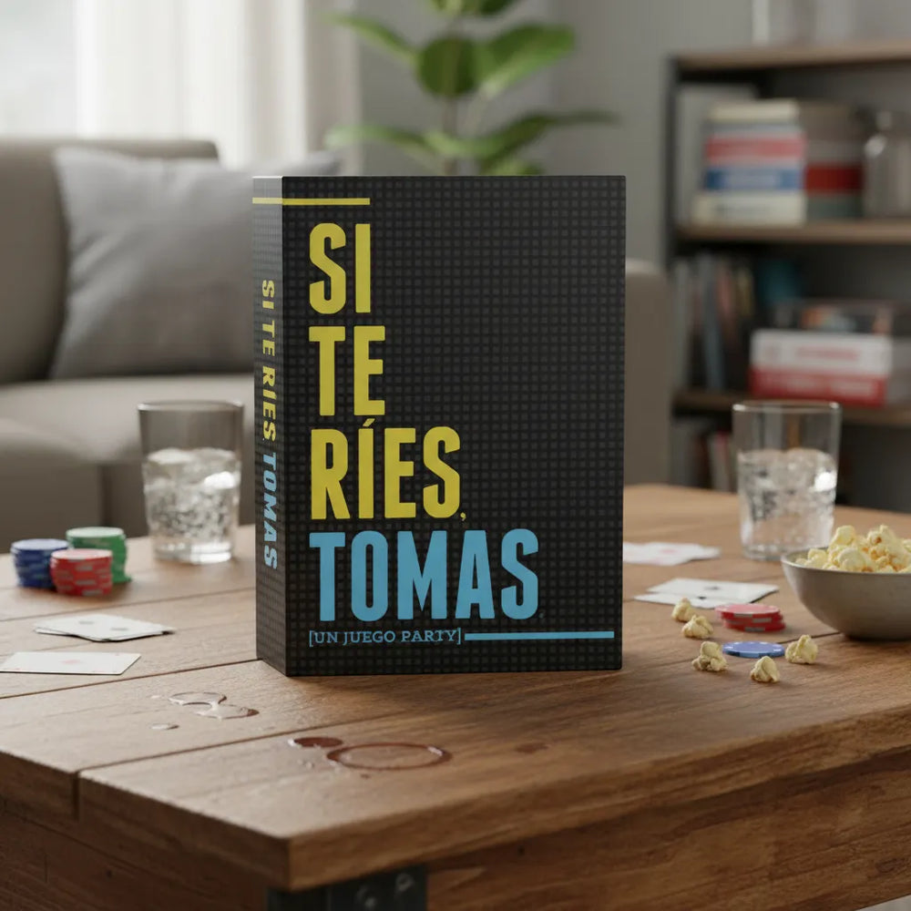 Juego De Mesa Si Te Ríes, Tomas Estrategia Niños Familia