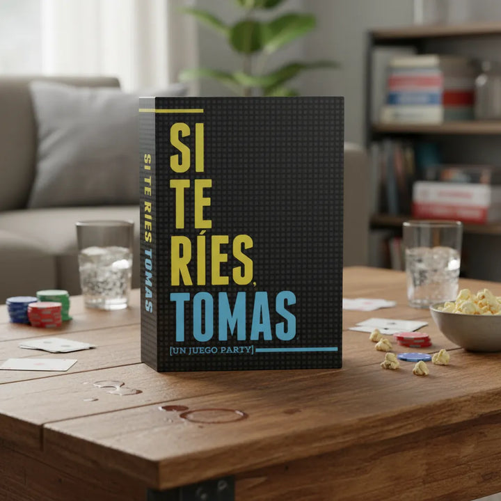 Juego De Mesa Si Te Ríes, Tomas Estrategia Niños Familia