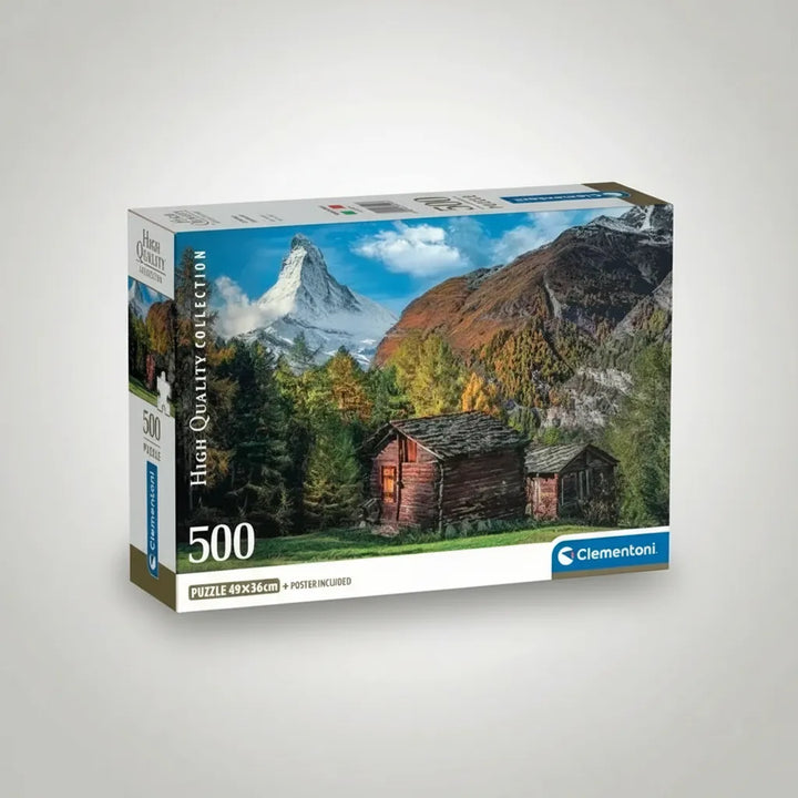 Rompecabezas 500 Piezas Encantador Matterhorn Clementoni