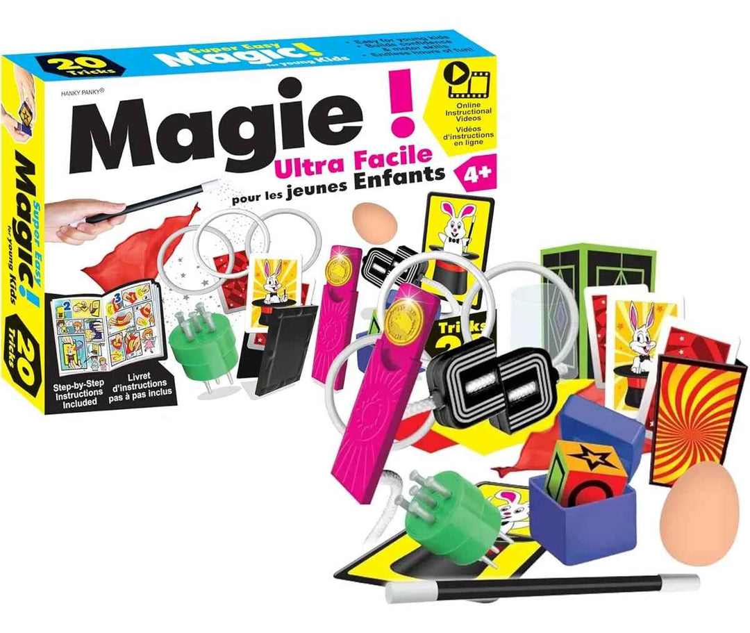 Juego De Magia Con 20 Trucos Fáciles Para Niños