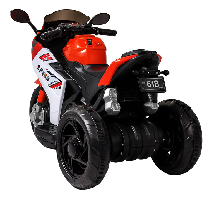 Moto Eléctrica policía Sonidos Luces Niños