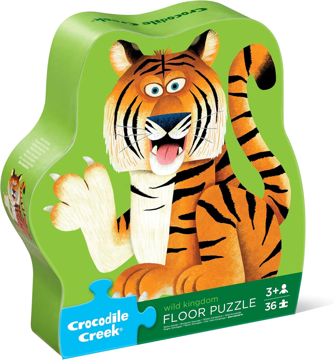 Rompecabezas Tigre 36 Piezas Grandes Para Niños