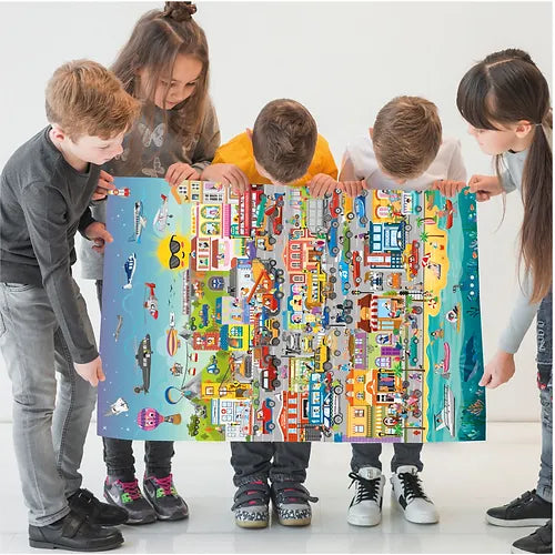 Set Educativo Medios de Transporte Niños
