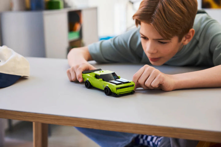 Juego Speed Champions Dodge Challenger Srt Hellcat Niños