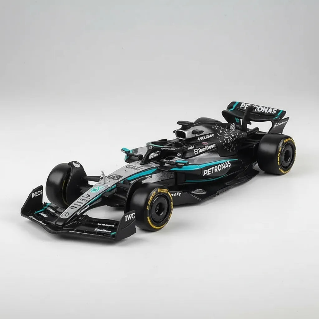 Carro A Escala 1/64 Race Formula Mercedes W16
