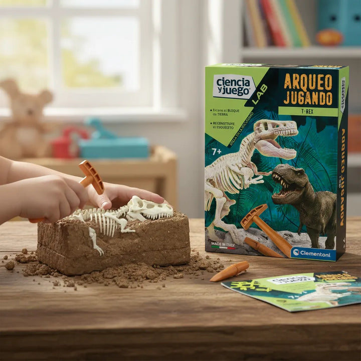 Juego Didáctico T-rex Fosforescente Niños
