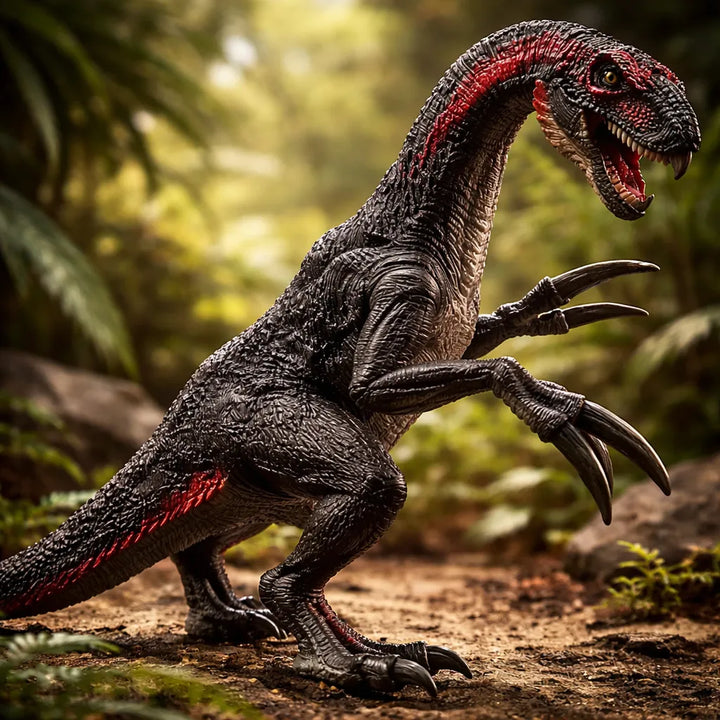 Figura Dinosaurios Therizinosaurio Pintado a Mano