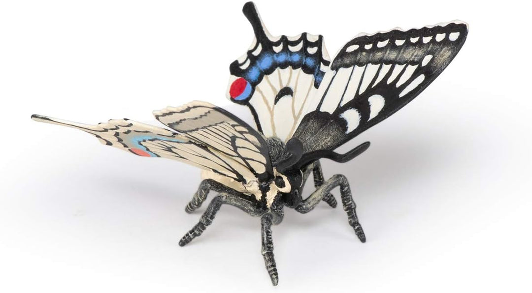 Figura Mariposa Rey Pintada A Mano Papo