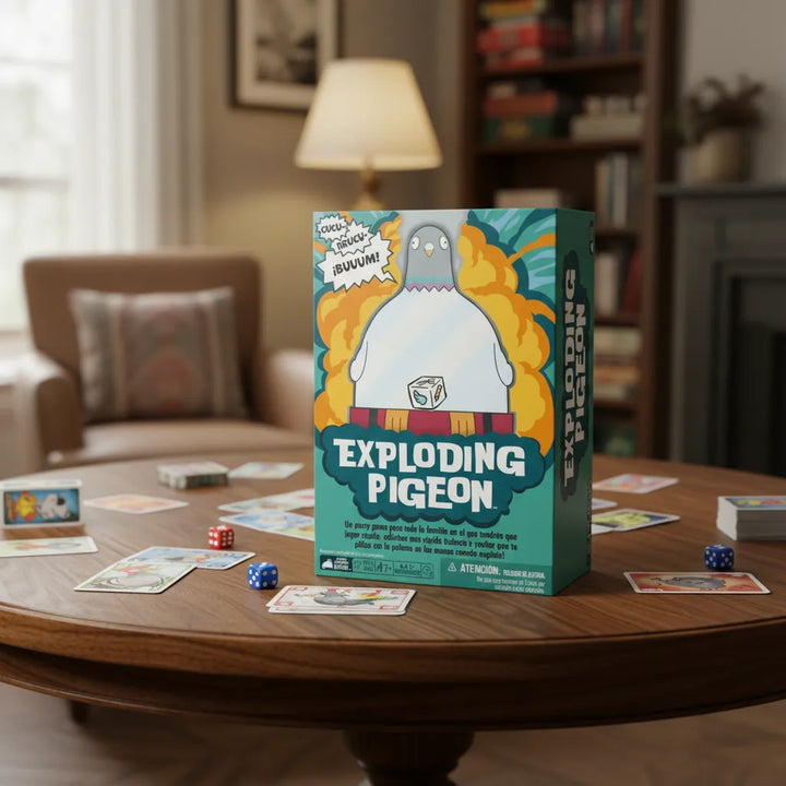 Juego De Mesa Estrategia Exploding Pigeon Para Adultos