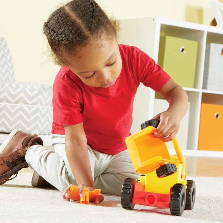 Juego De Construcción Vehículos 1 2 3 Para Niños