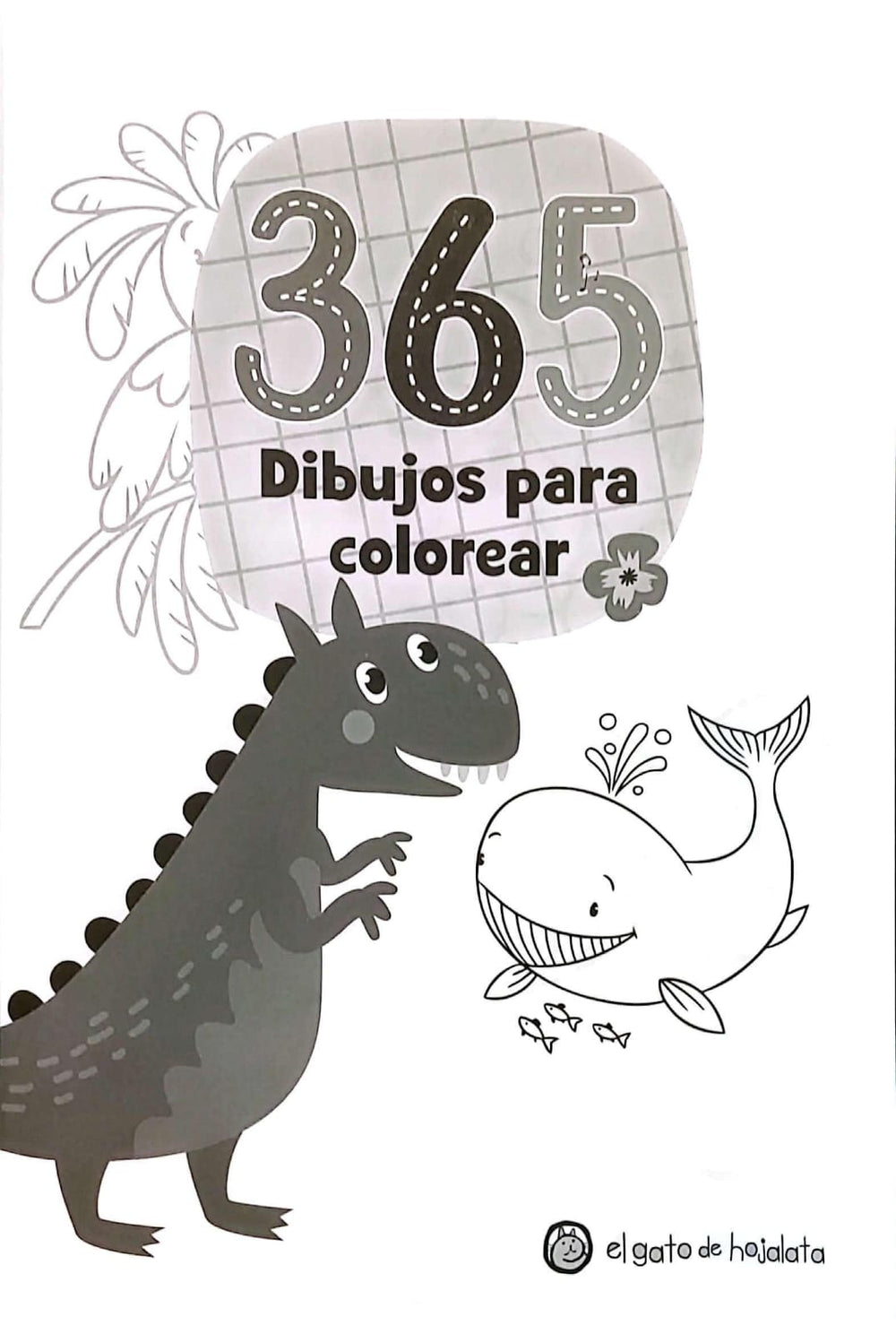 Libro Infantil Para Colorear Con 365 Dibujos
