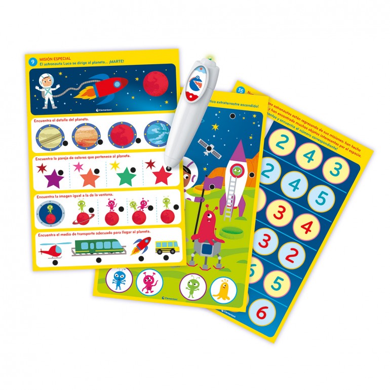 Juego Didáctico Astronautas Bolígrafo Niños
