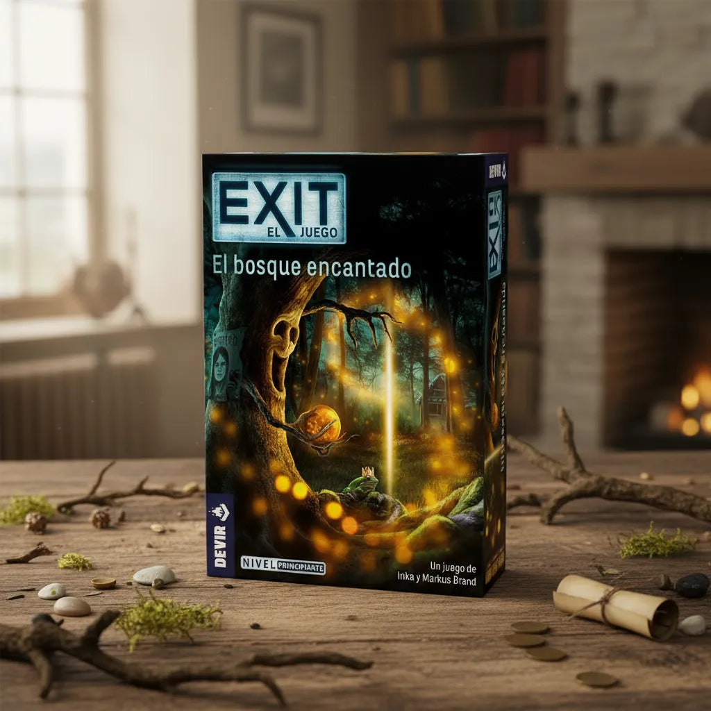 Juego De Mesa Exit El Bosque Encantado Niños