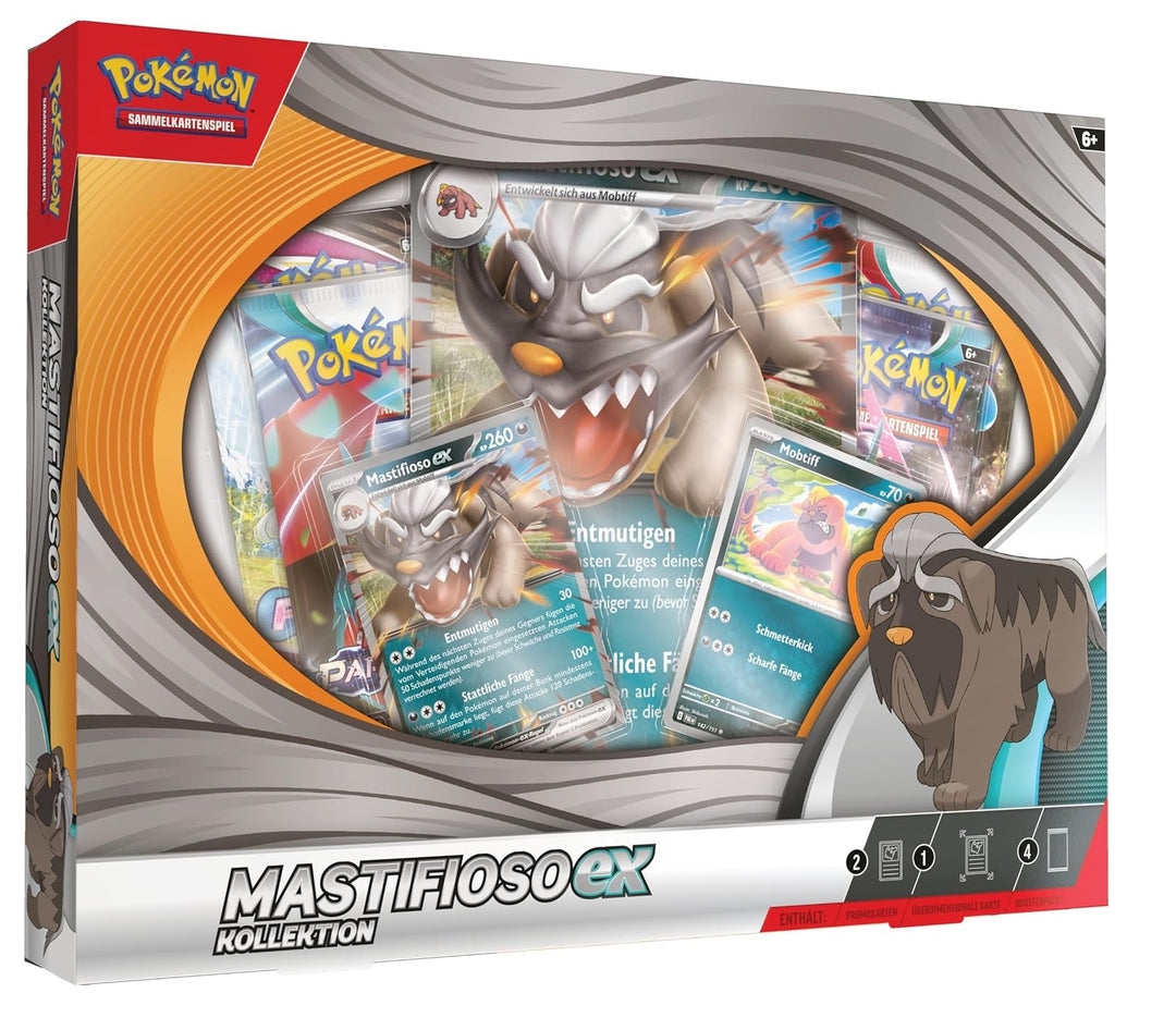 Juego Colección Pokémon Mastifioso Ex Niños