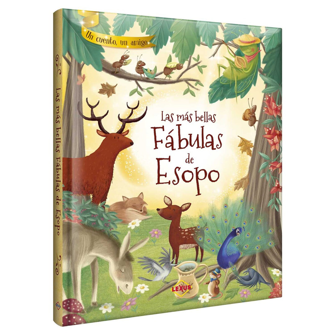 Libro Infantil Las Más Bellas Fábulas De Esopo