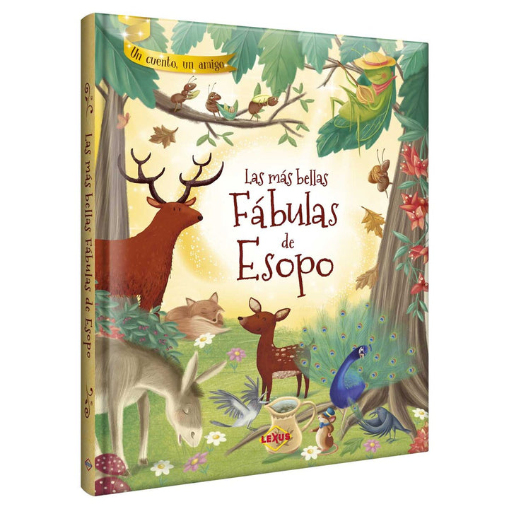 Libro Infantil Las Más Bellas Fábulas De Esopo