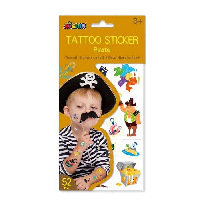 Juego  Stickers Temáticos Pirata Para Niños