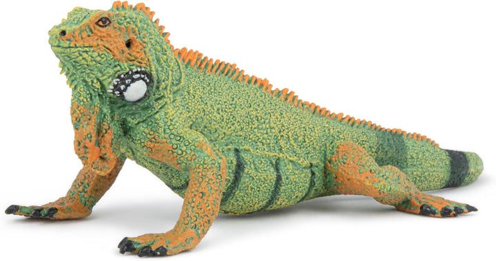 Figura Coleccionable Iguana Pintada A Mano Papo