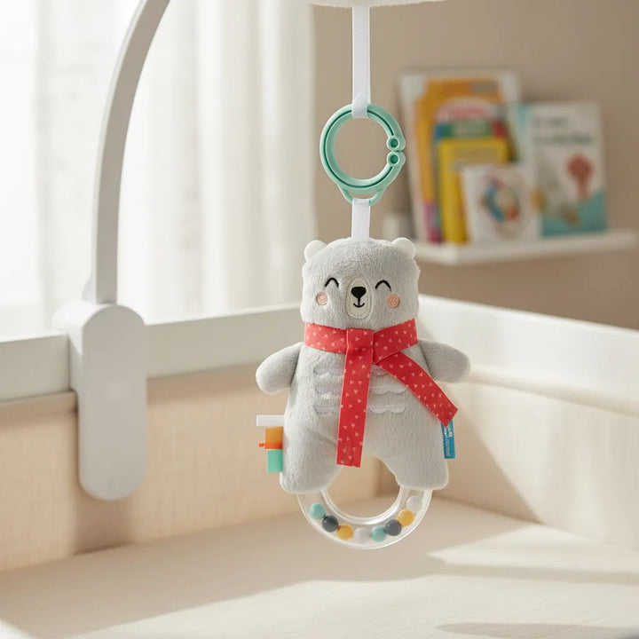 Osito Sensorial Sonajero Para Bebe