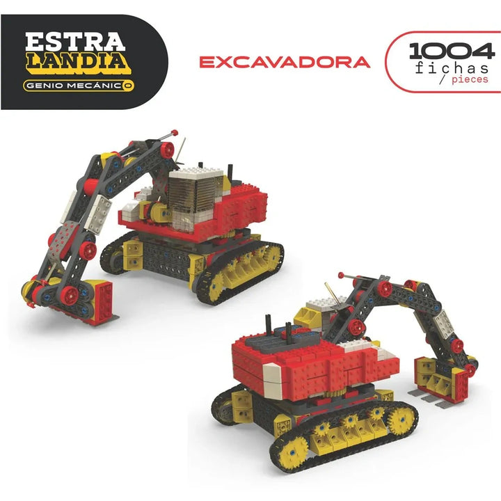 Set Construcción Motricidad Genio Mecánico 1004 pza