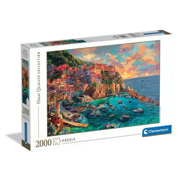 Rompecabezas 2000 Piezas Painted Manarola Clementoni