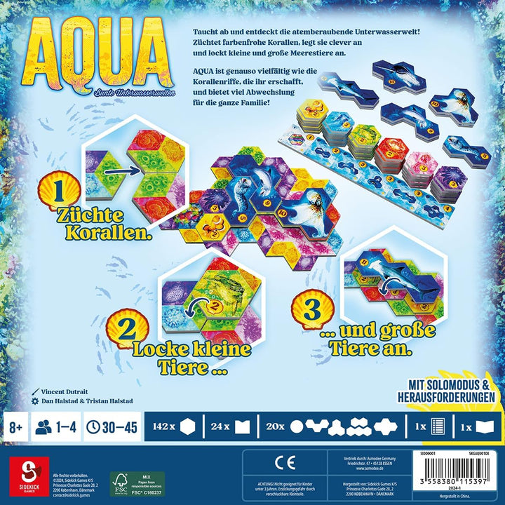 Juego De Mesa Aqua Estrategia Para Adultos
