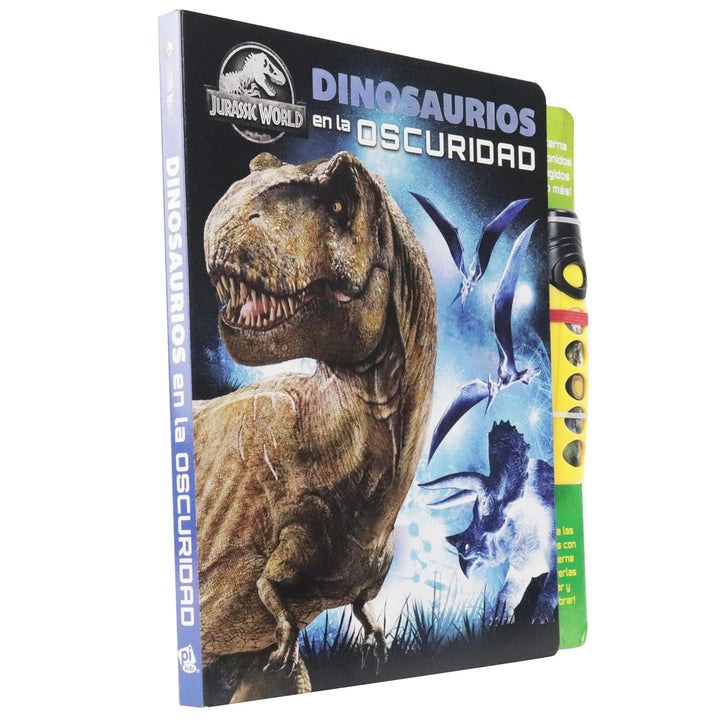 Libro Interactivo Dinosaurios Con Linterna Para Niños