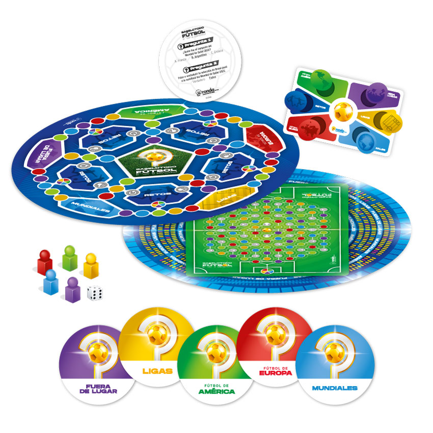 Juego De Mesa Sabelotodo Fútbol Para Niños