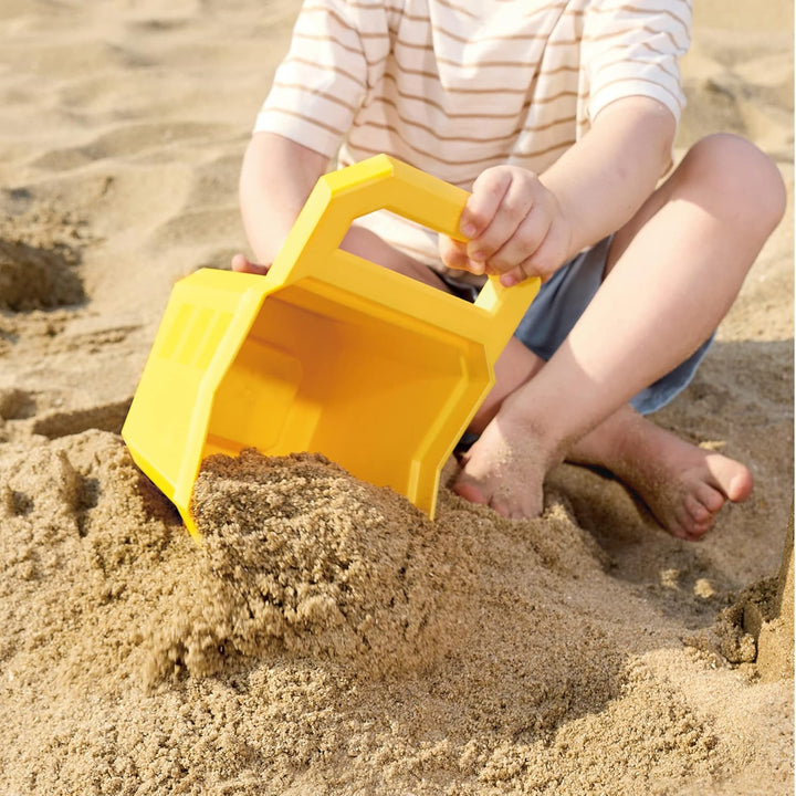 Cubo Excavador Amarillo para playa  Para Niños
