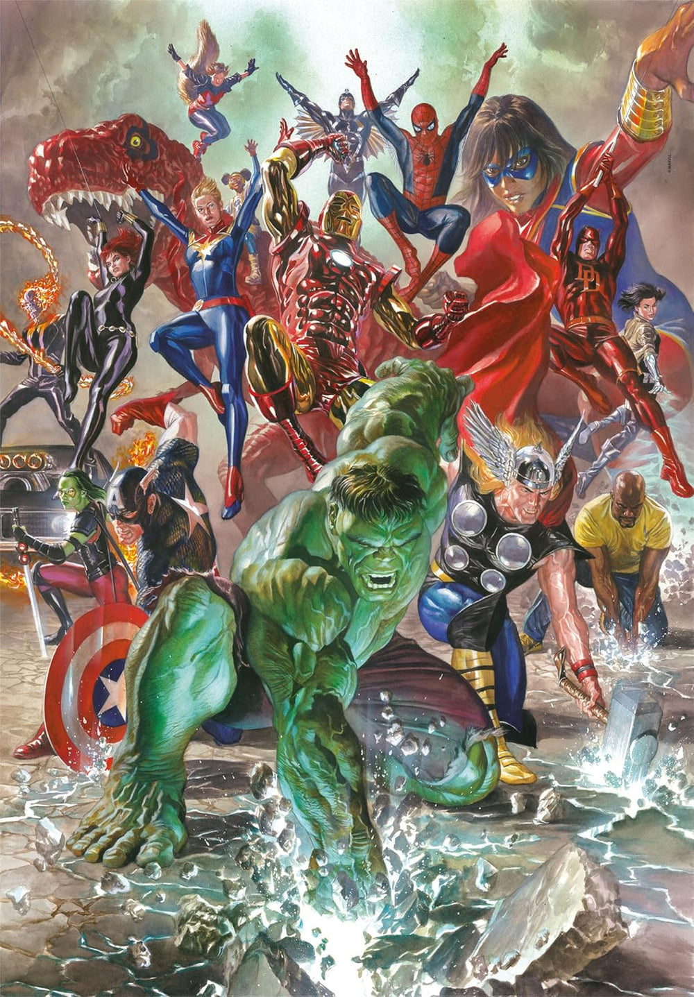 Rompecabezas 500 Piezas Universo Marvel