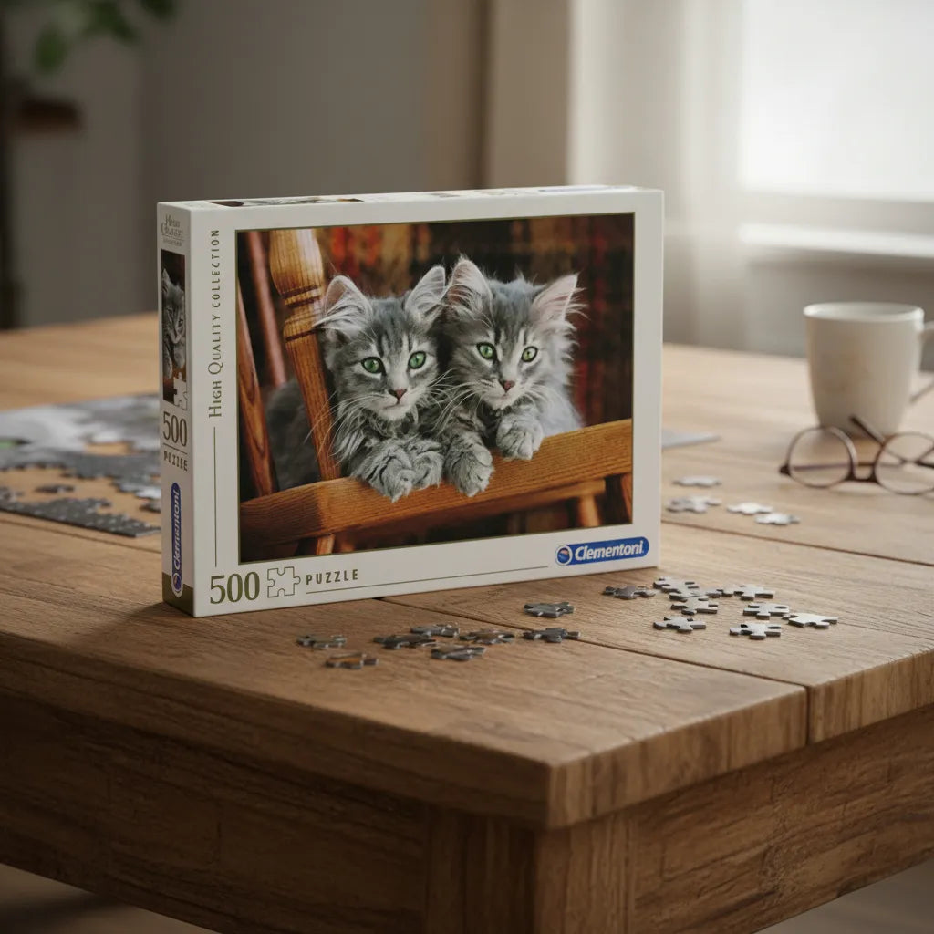 Rompecabezas 500 Piezas Gatos Bebes