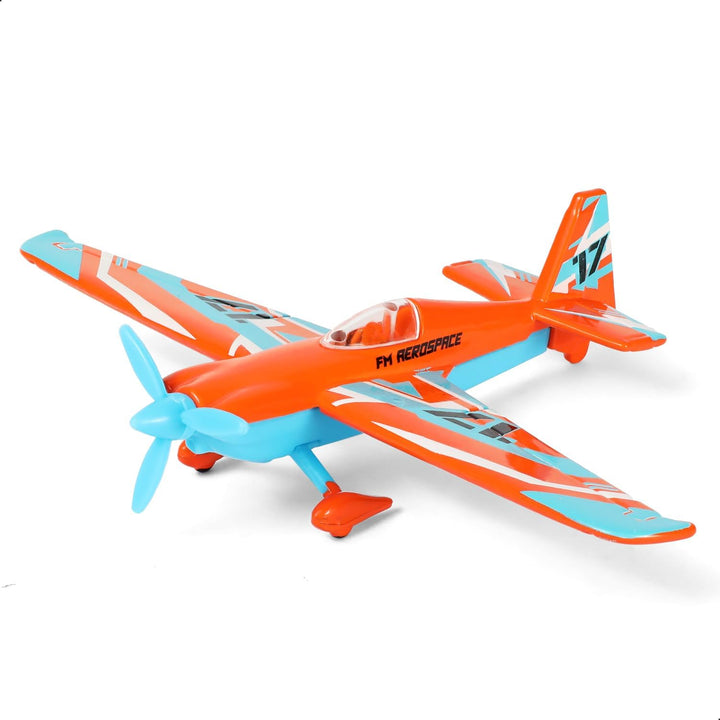 Avión Coleccionable A Escala Air Cutter Naranja Para Niños