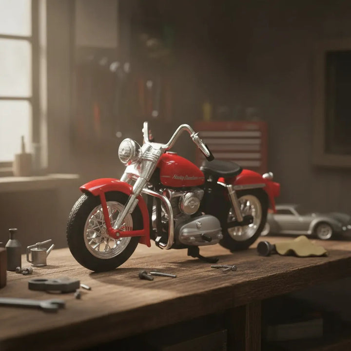 Moto Coleccionable Harley-davidson 1952 K model para Niños