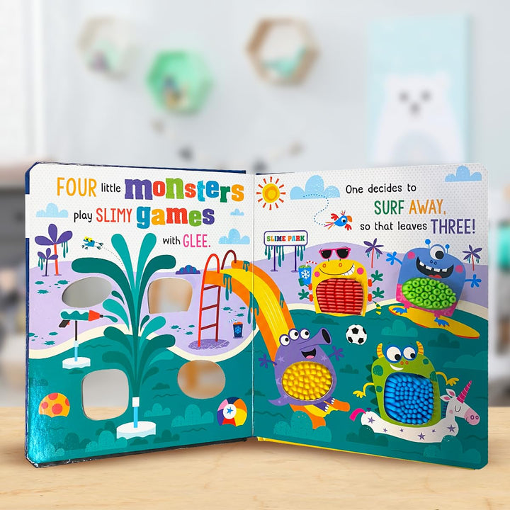 Libro Educativo texturas Mi Monstro para Niños