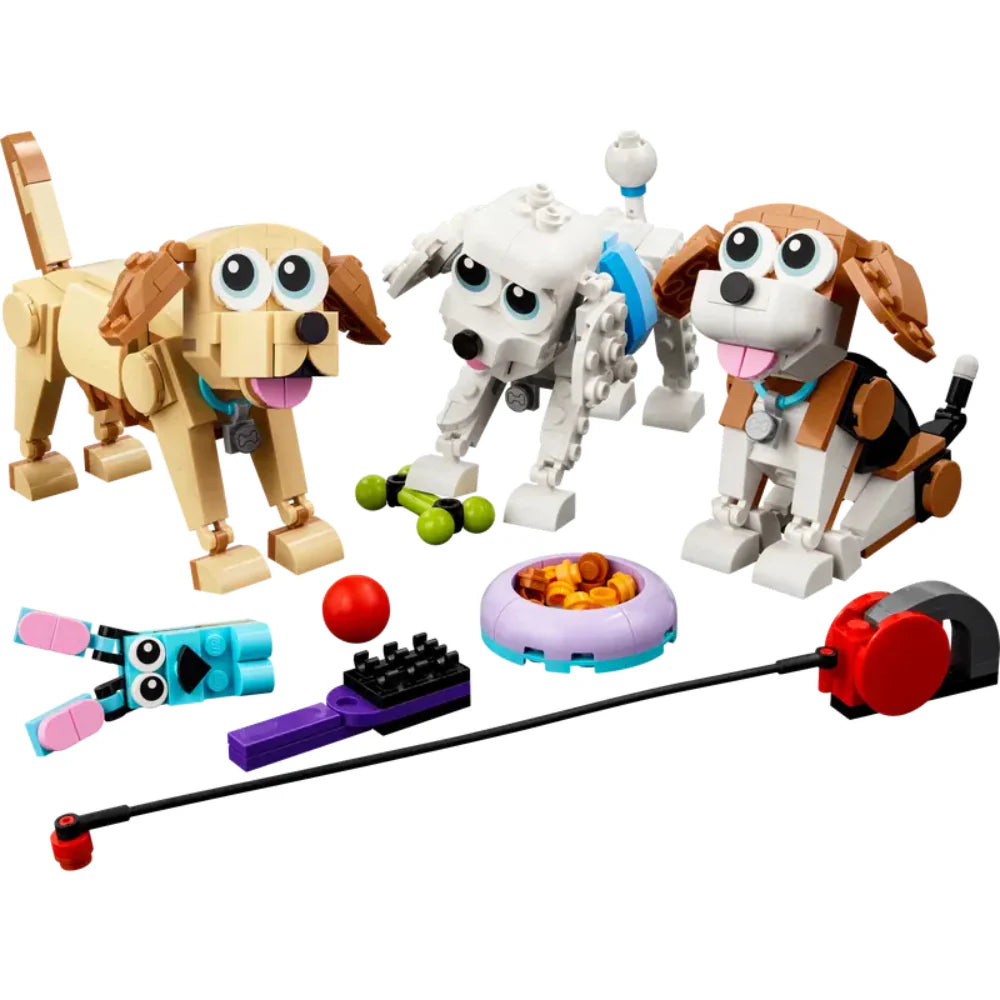 Lego Armatodo 3 En 1 Perros 475 Piezas Para Niños