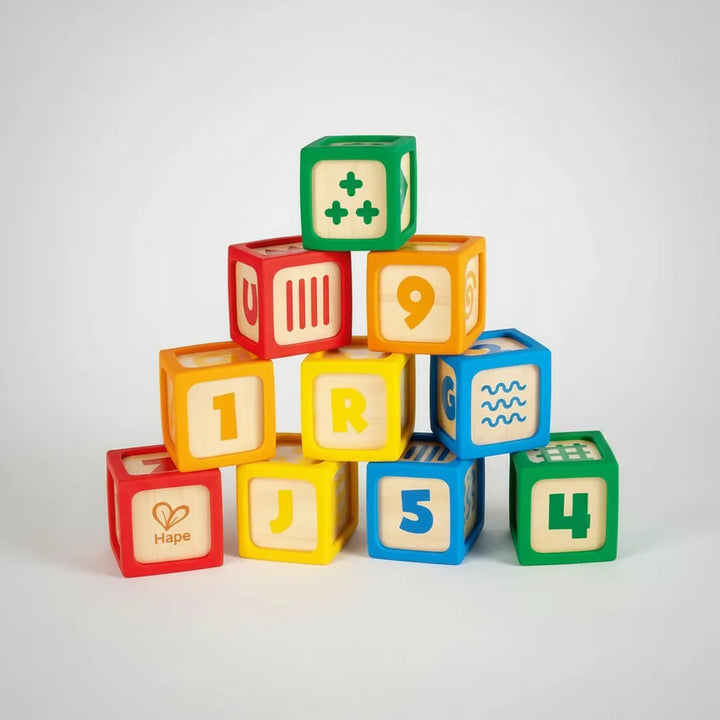 Bloques Didácticos Numeros y Colores Para Niños