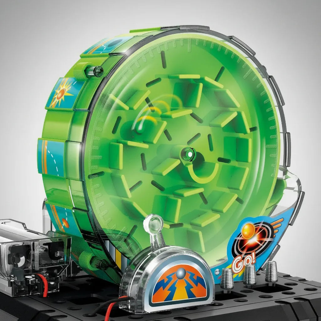 Experimento STEM Laberinto En Espiral Para Niños