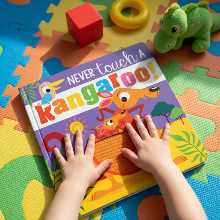 Libro Sensorial Nunca Toques Un Canguro