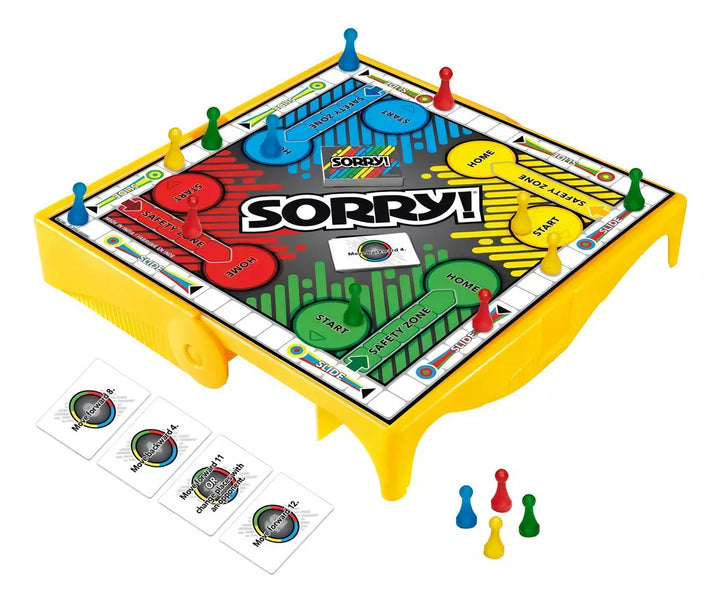 Juego De Mesa Sorry! Edición Portátil Para Niños