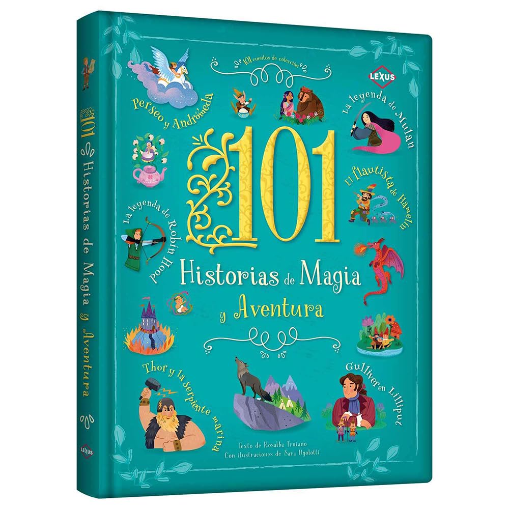 Libro Didáctico 101 Historias De Magia Y Aventura Para Niños