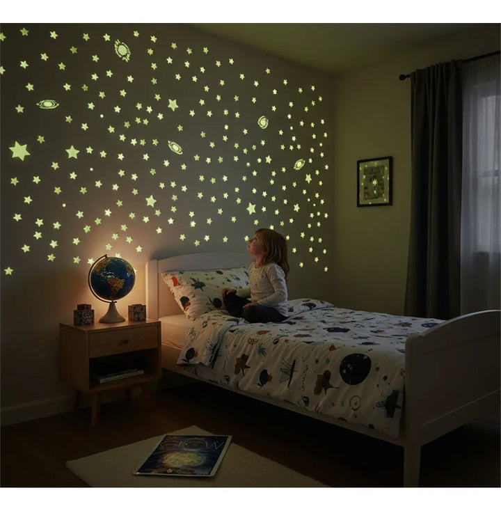 kit Estrellas Alumbra En La Oscuridad para niños