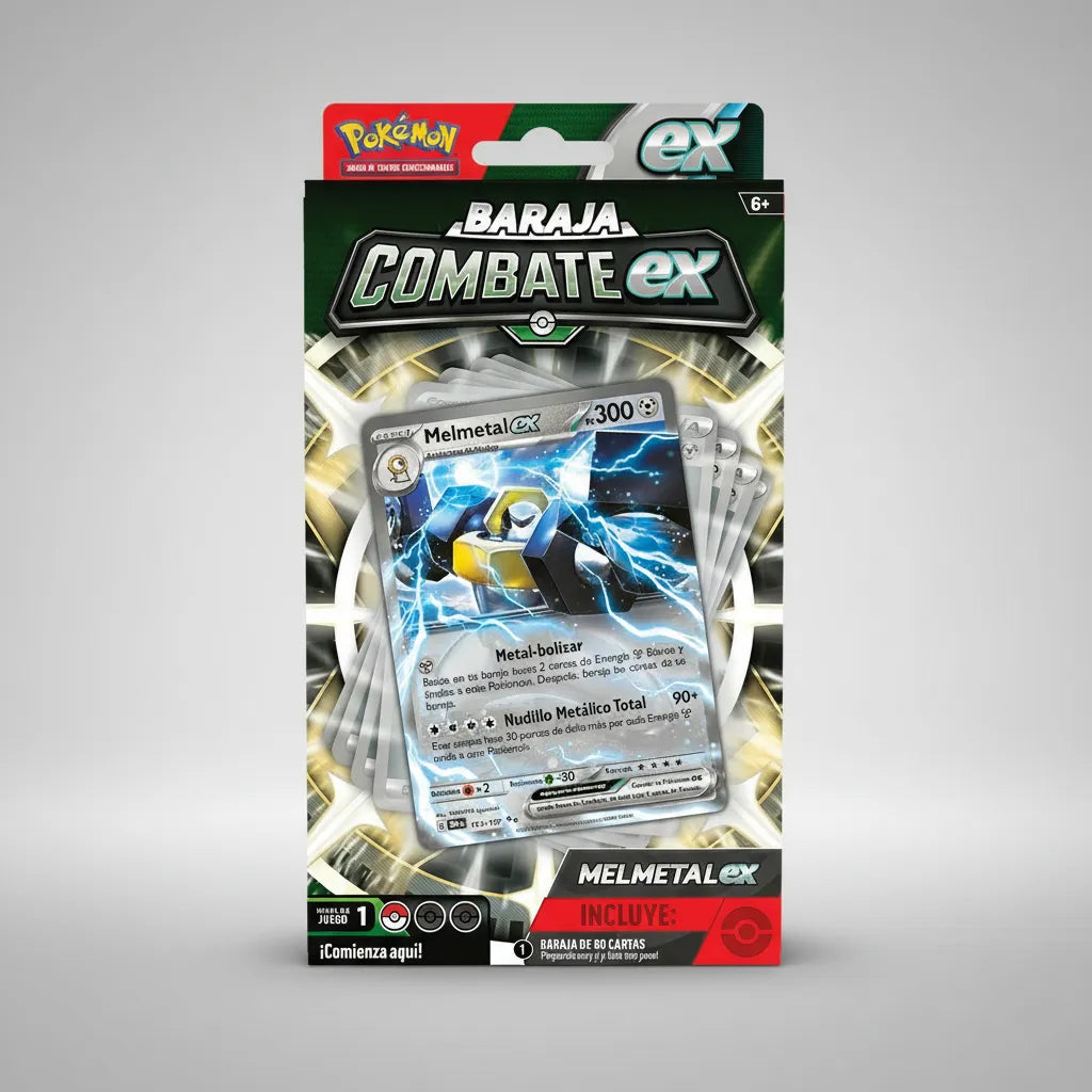 Juego De Cartas Pokémon Combate Ex Melmetal