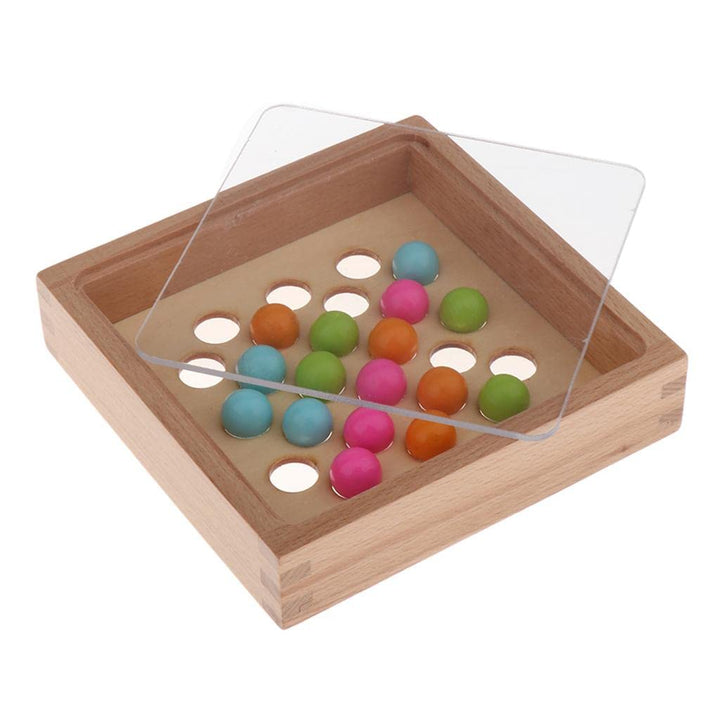 Juego Agilidad Y Memoria Tablero Madera Para Niños