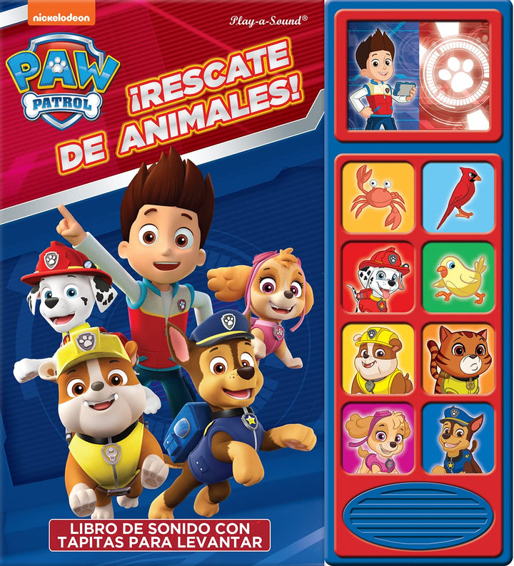 Libro  Interactivo Paw Patrol Con Sonidos Niños