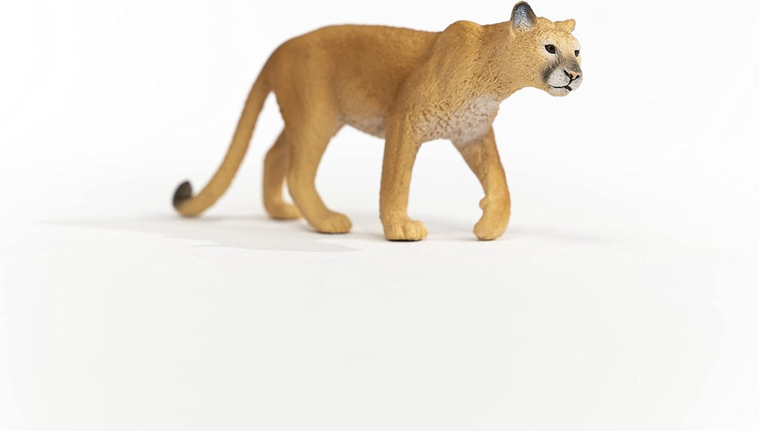 Figuras Animales Puma Pintado A Mano Schleich