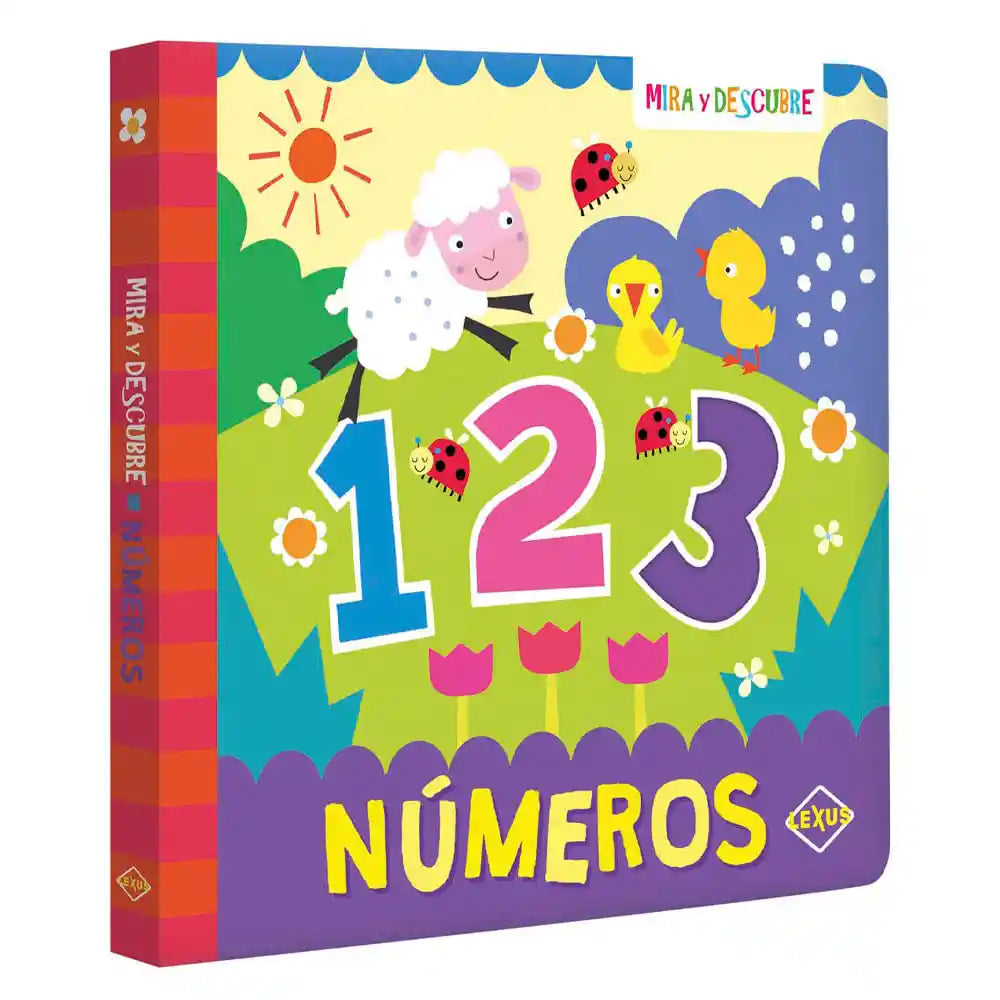 Libro Mira Y Descubre Los Números Para Niños