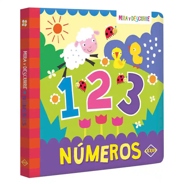 Libro Mira Y Descubre Los Números Para Niños