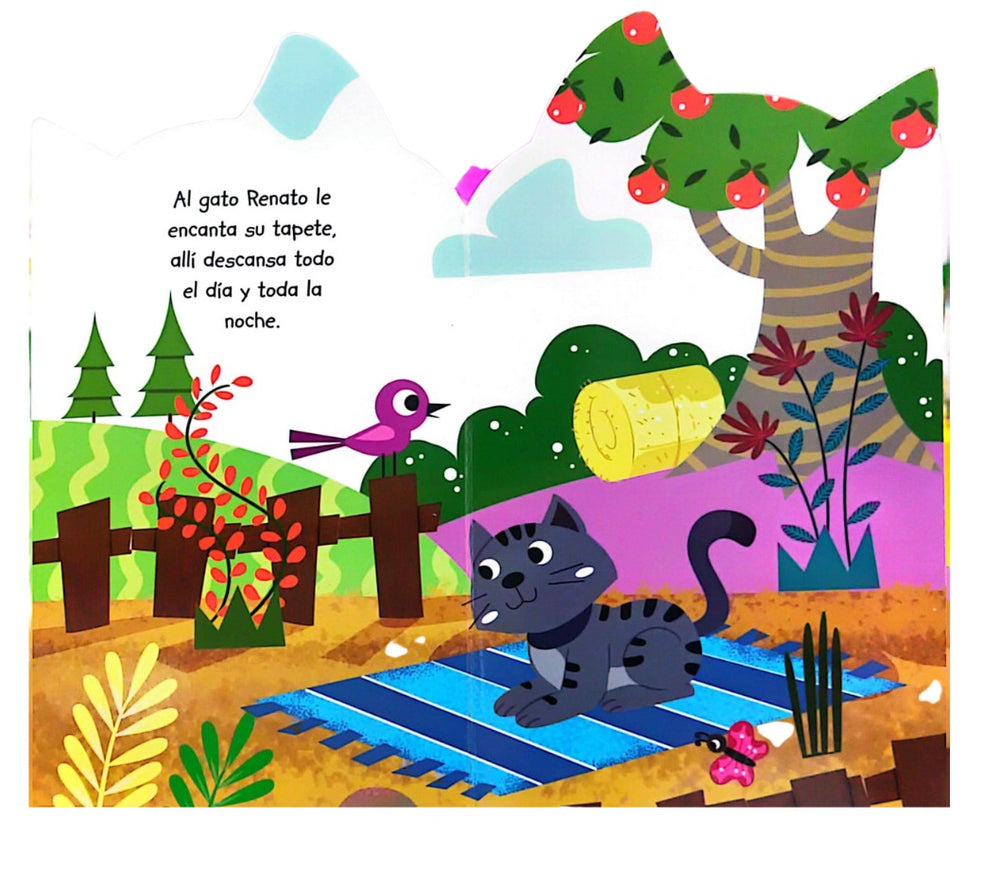 Libro Infantil Pop Up Gato Amigos De La Granja